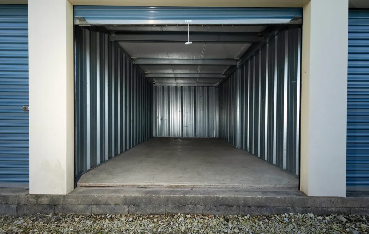 Inside unit size KO Storage of New Castle, IN
